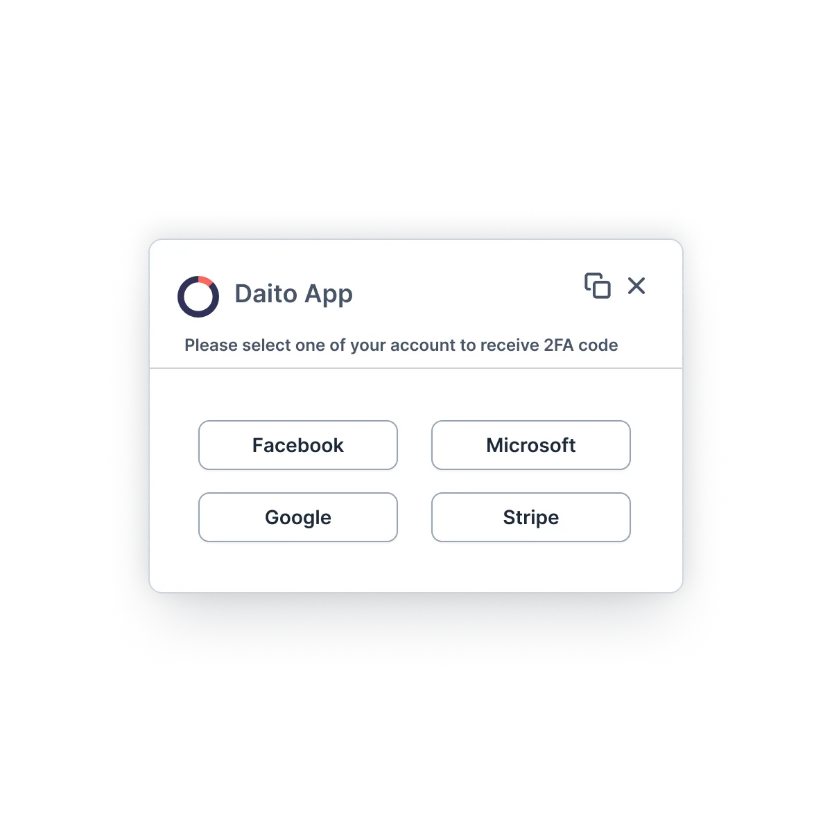 Access 2FA codes anywhere within Slack